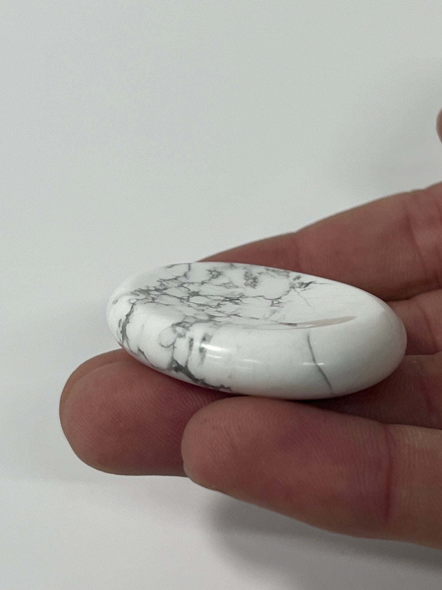 Howlite Worry Stone