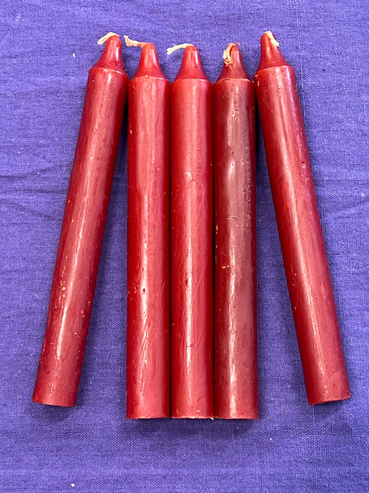 6” Brown candle