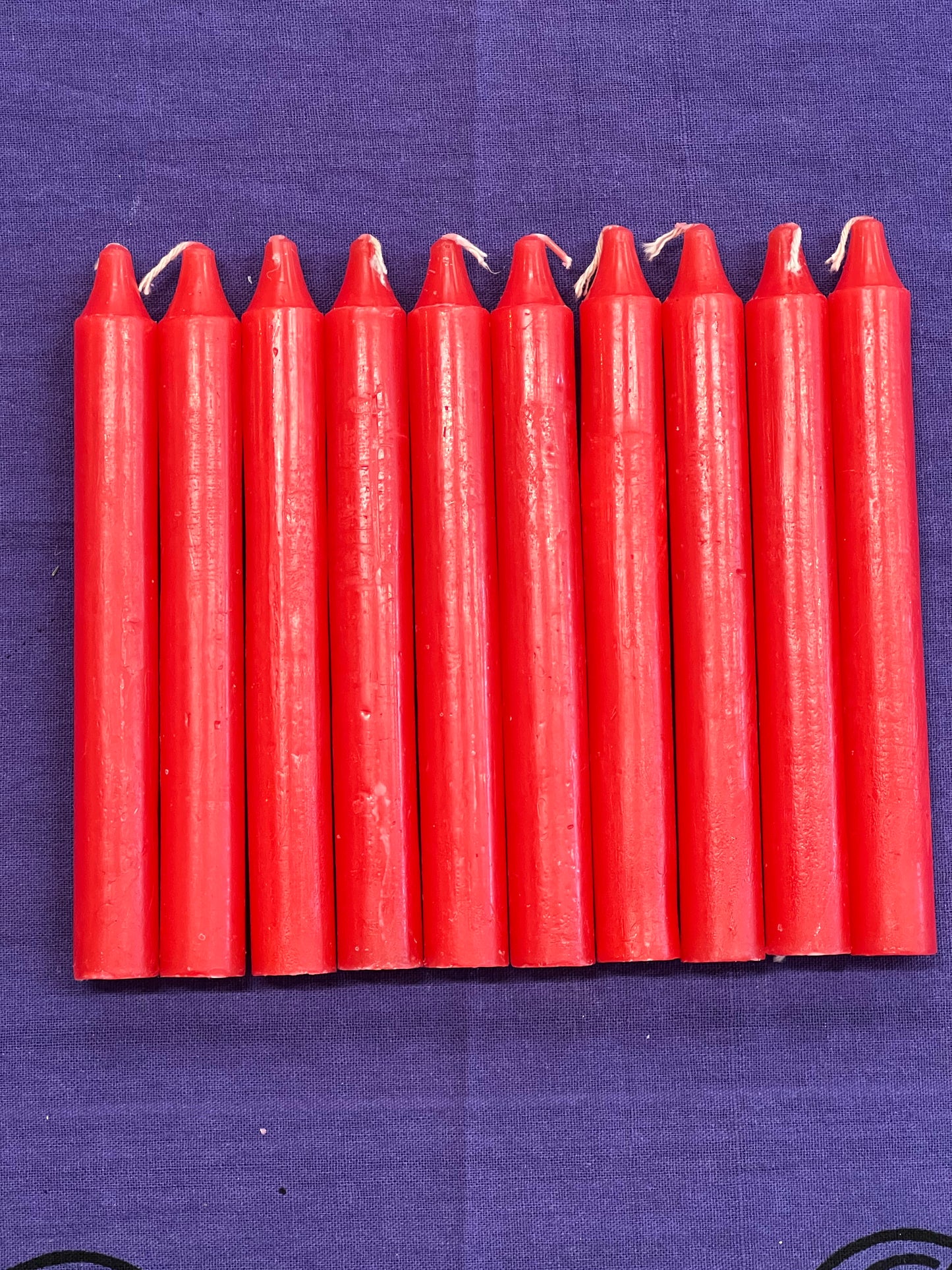 6” Red candle