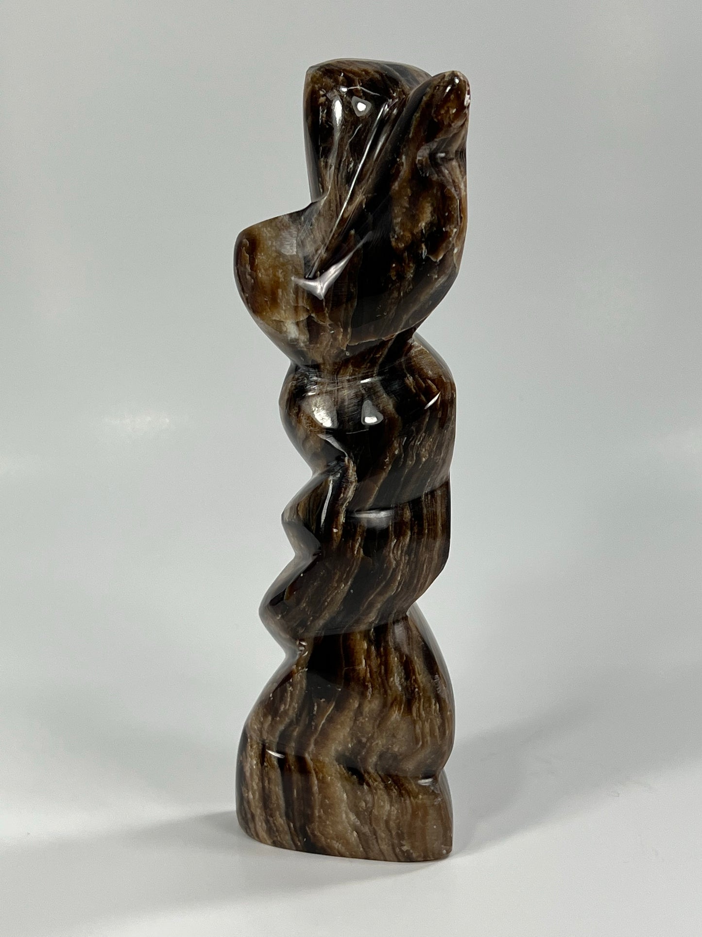 Chocolate Calcite Freeform