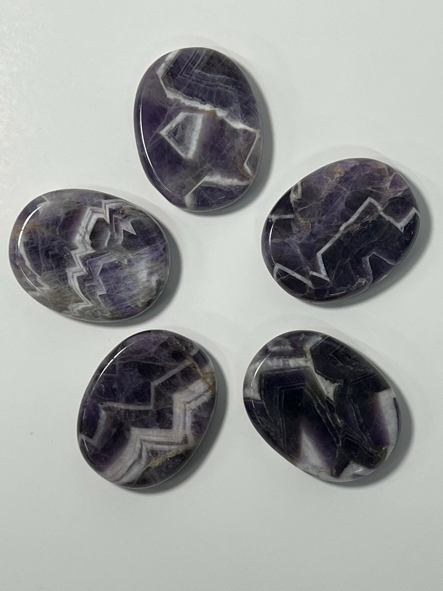 Amethyst Worry Stone