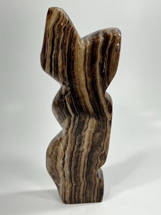 Chocolate Calcite Freeform