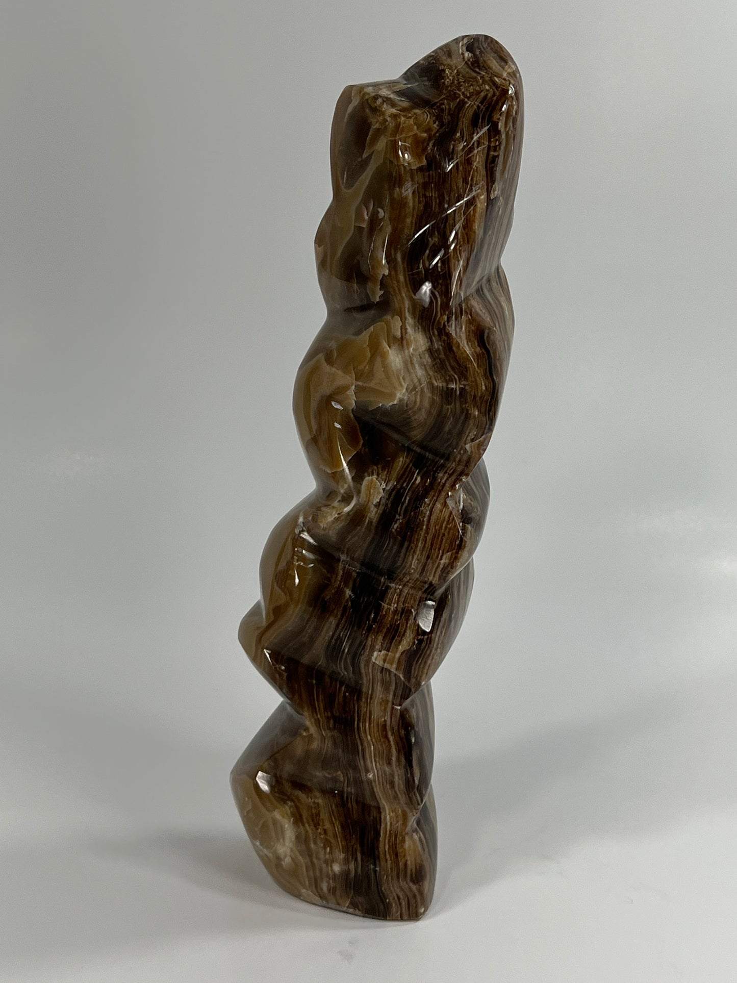 Chocolate Calcite Freeform