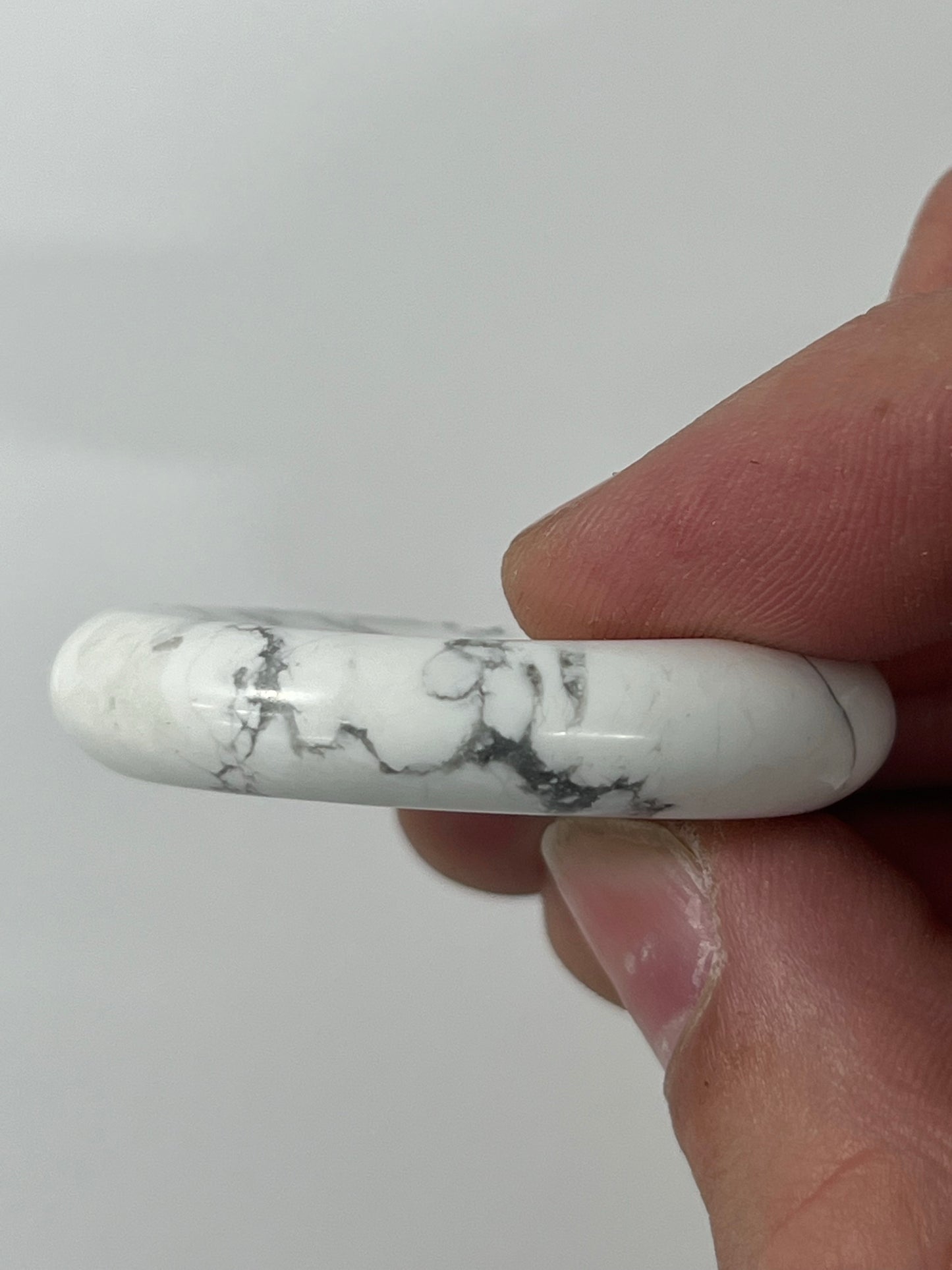 Howlite Worry Stone