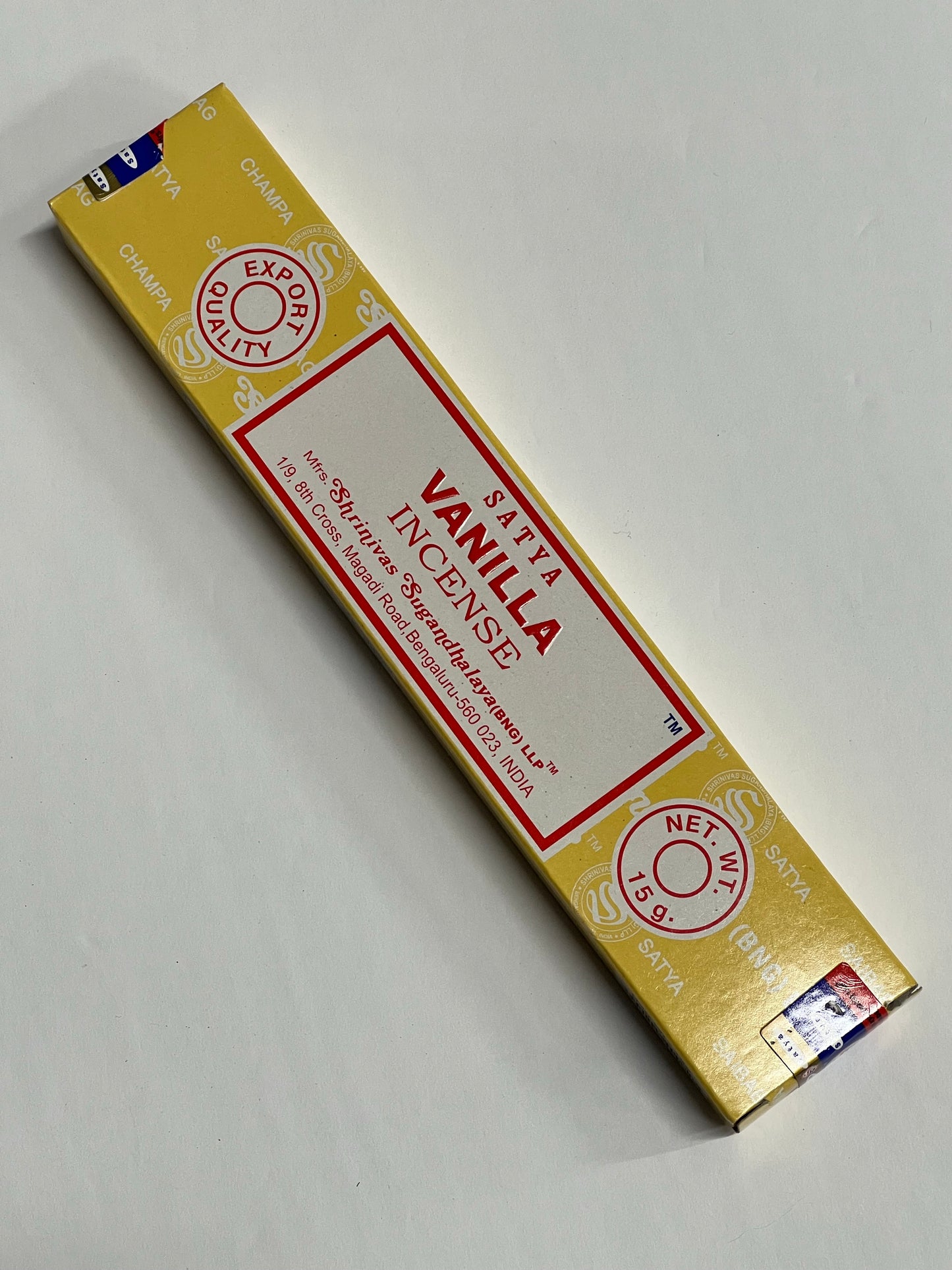 Satya Vanilla Incense