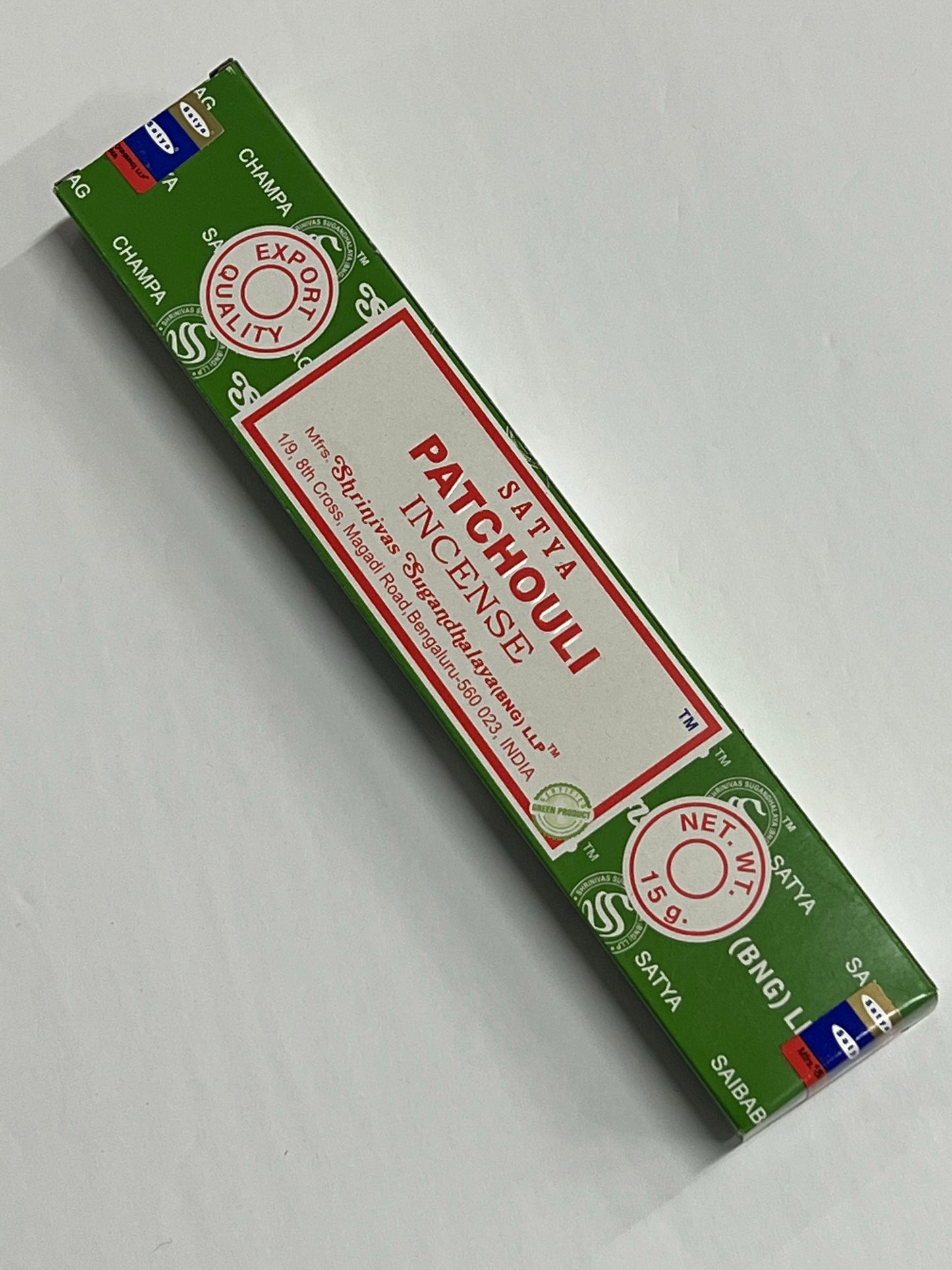 Satya Patchouli Incense