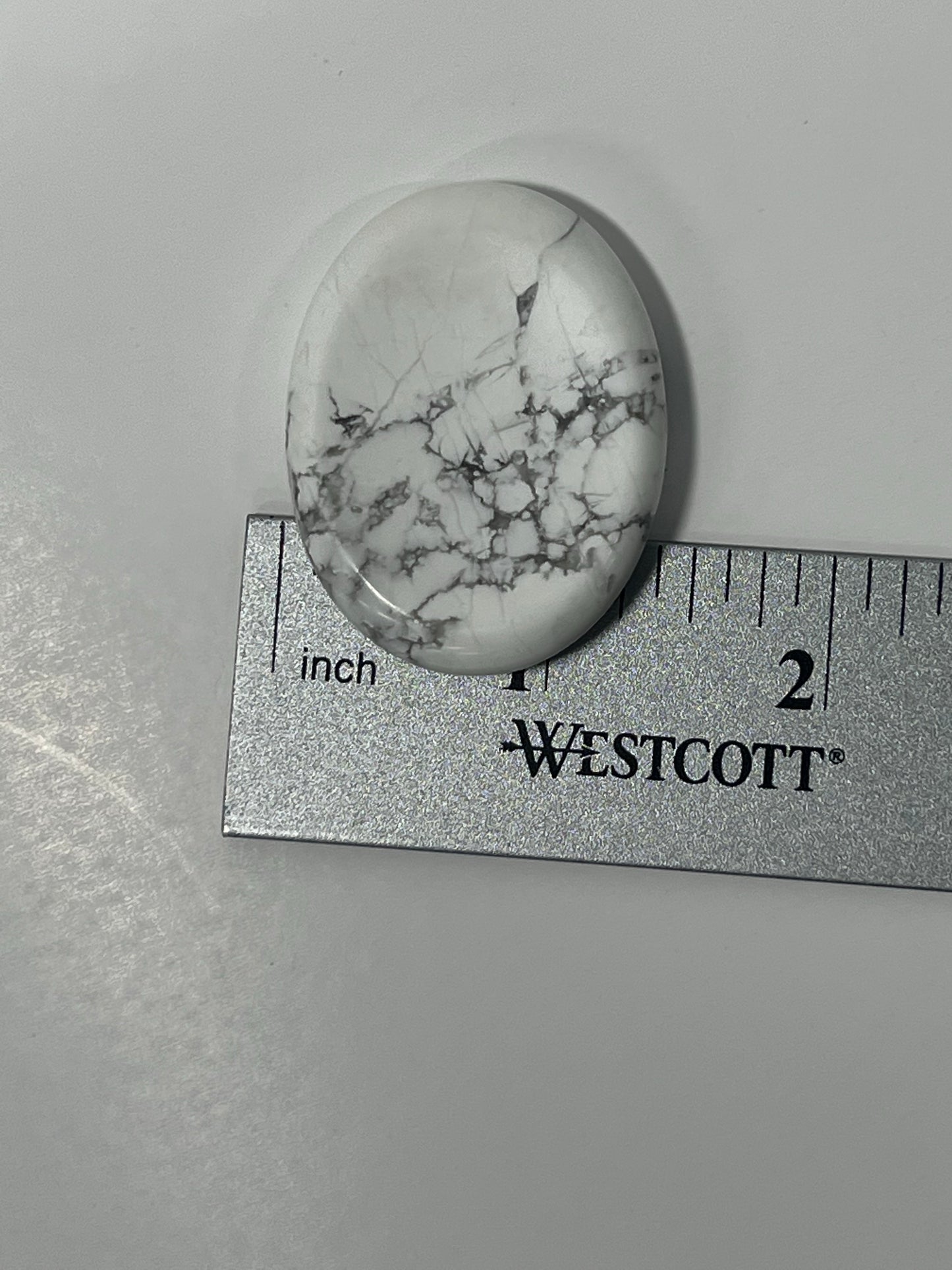 Howlite Worry Stone