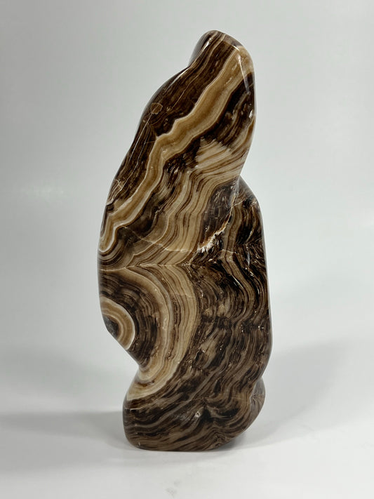 Chocolate Calcite Freeform
