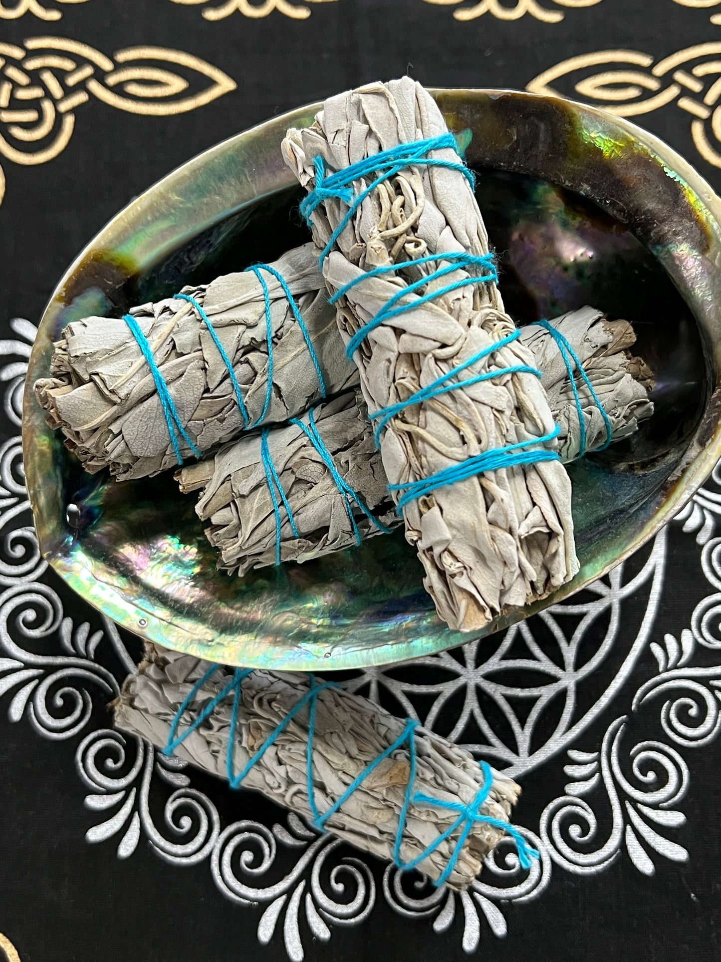 White Sage 4” Smudge Stick