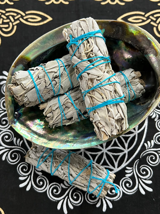 White Sage 4” Smudge Stick
