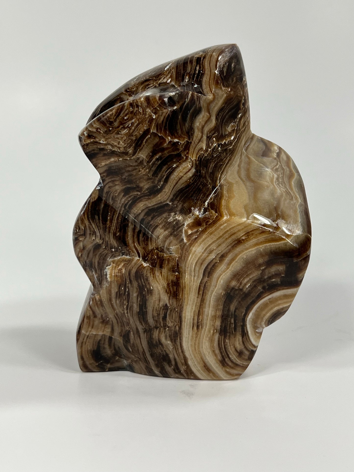 Chocolate Calcite Freeform